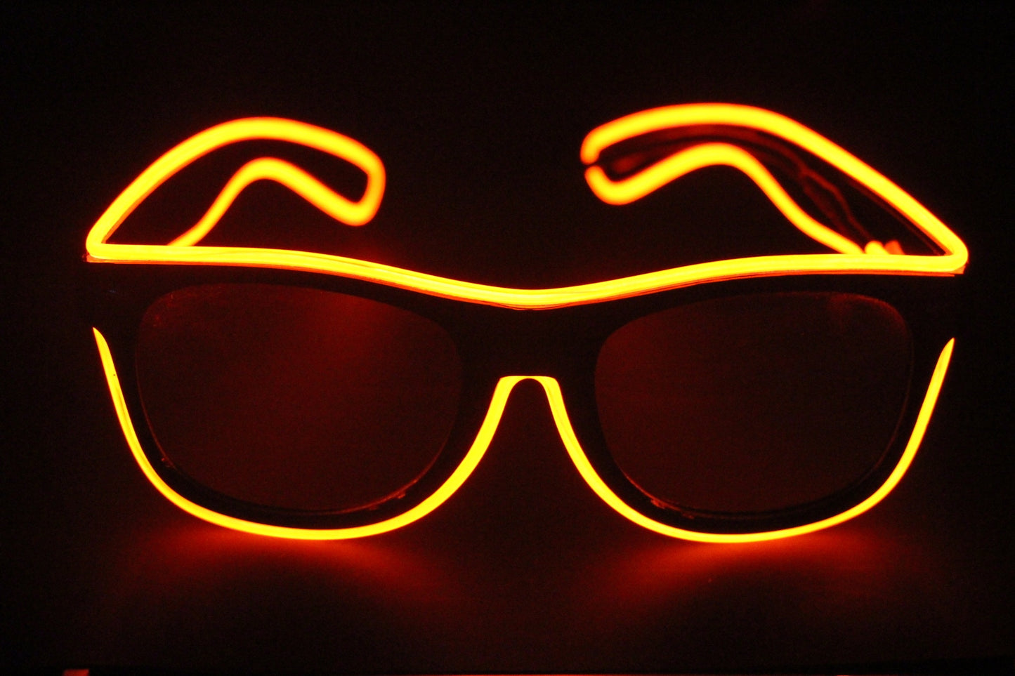 EL Luminous LED Party Glasses – Multicolor Flashing Light-Up Eyewear (Wired/Wireless)