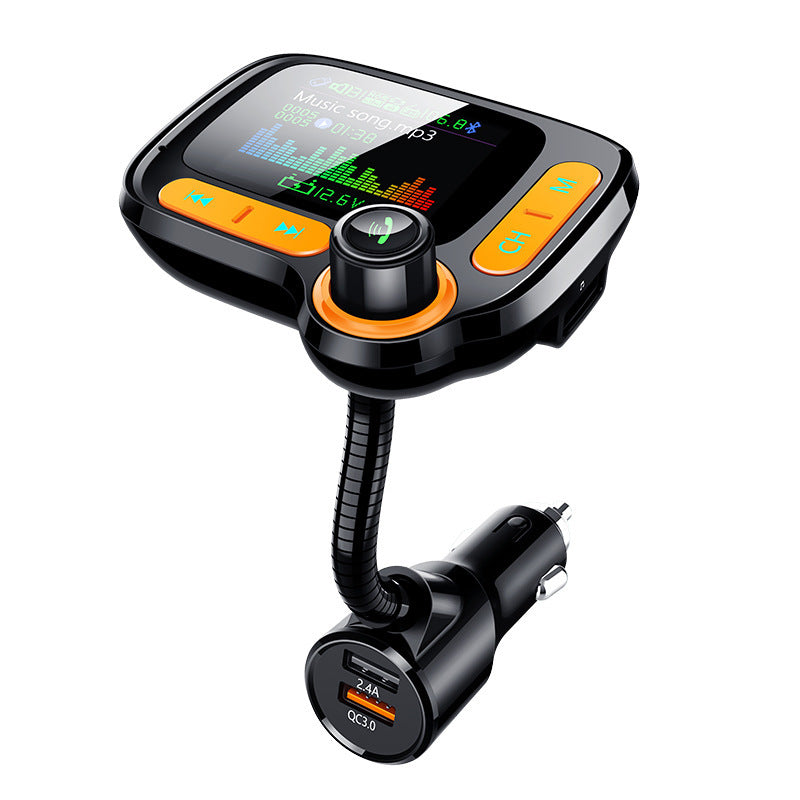 Car Bluetooth Multi-Function Player – Large Color Screen & QC 3.0 Fast Charging