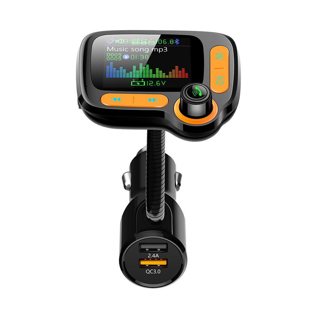 Car Bluetooth Multi-Function Player – Large Color Screen & QC 3.0 Fast Charging