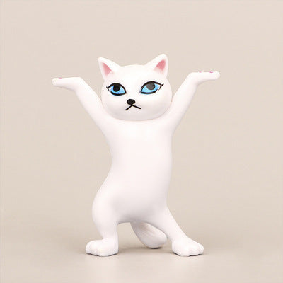 🔥  Kitten Cute Cat Pen Holder, Multi-Purpose Resin Desk Buddy 🤣😂🤭😹