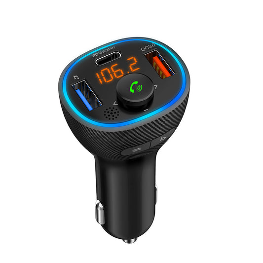 Car Music Rhythm Atmosphere Light – Bluetooth MP3 Player with PD20W + QC3.0 Charging