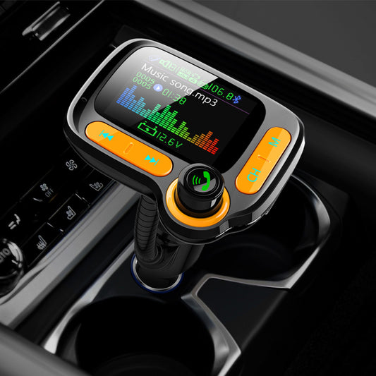 Car Bluetooth Multi-Function Player – Large Color Screen & QC 3.0 Fast Charging