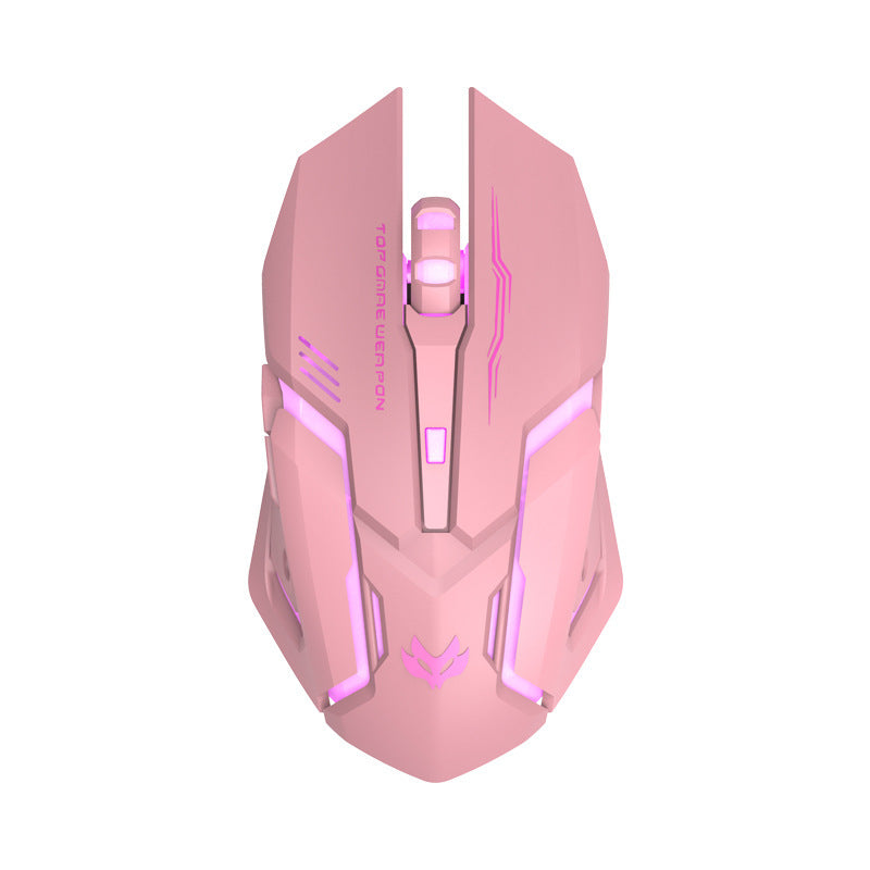 Wireless Silent Gaming Mouse – Ergonomic T1 Model