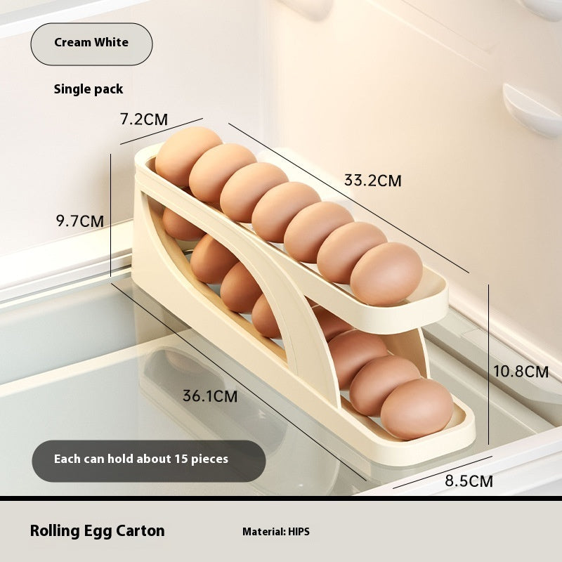 Slide Type Refrigerator Side Door Egg Box