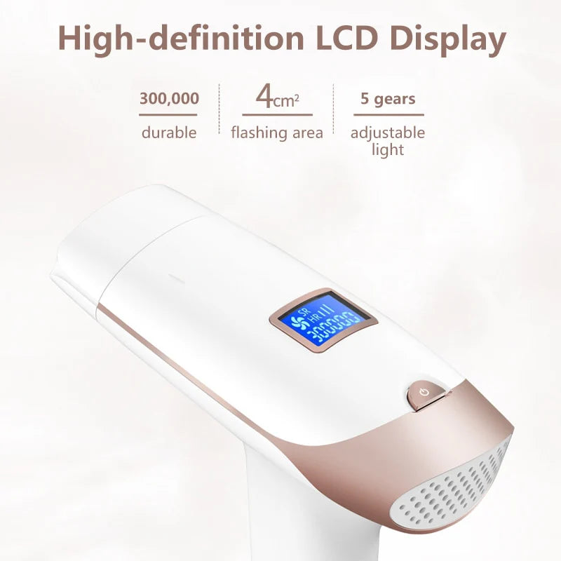 IPL Skin Rejuvenation & Permanent Hair Removal Device – 400,000 Flashes