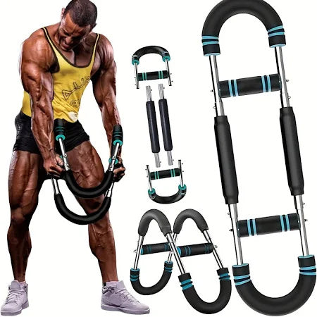 Multi-Functional U-Shaped Arm Strengthener – Adjustable Chest, Arm & Forearm Trainer | GrabliWorld