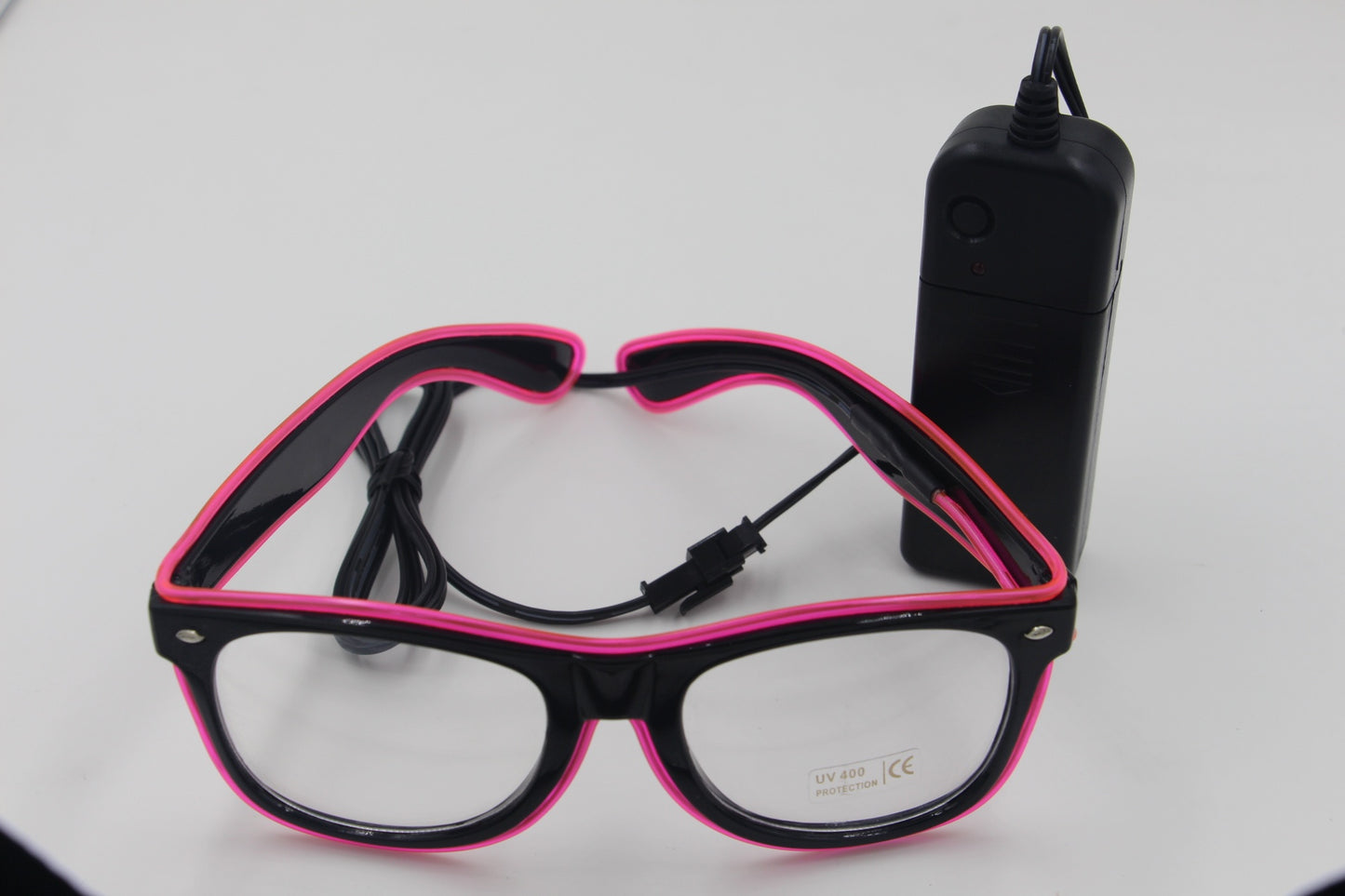 EL Luminous LED Party Glasses – Multicolor Flashing Light-Up Eyewear (Wired/Wireless)