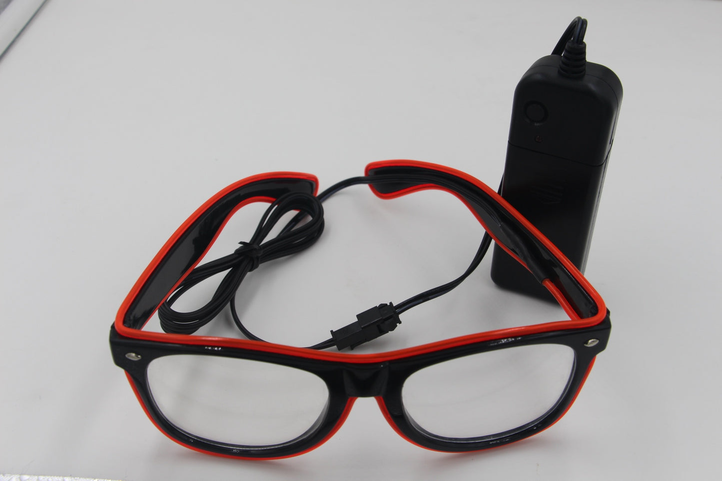 EL Luminous LED Party Glasses – Multicolor Flashing Light-Up Eyewear (Wired/Wireless)