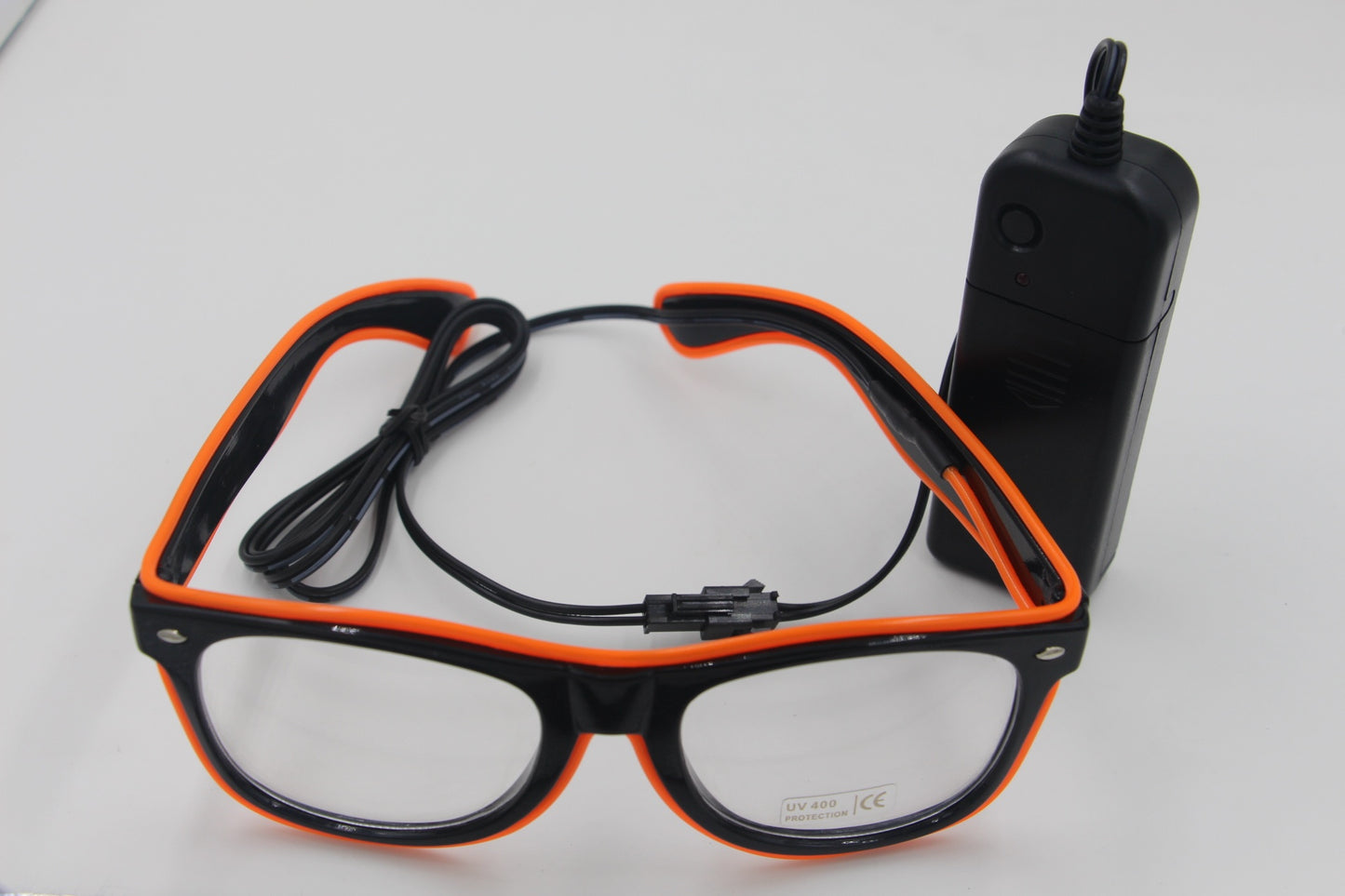EL Luminous LED Party Glasses – Multicolor Flashing Light-Up Eyewear (Wired/Wireless)