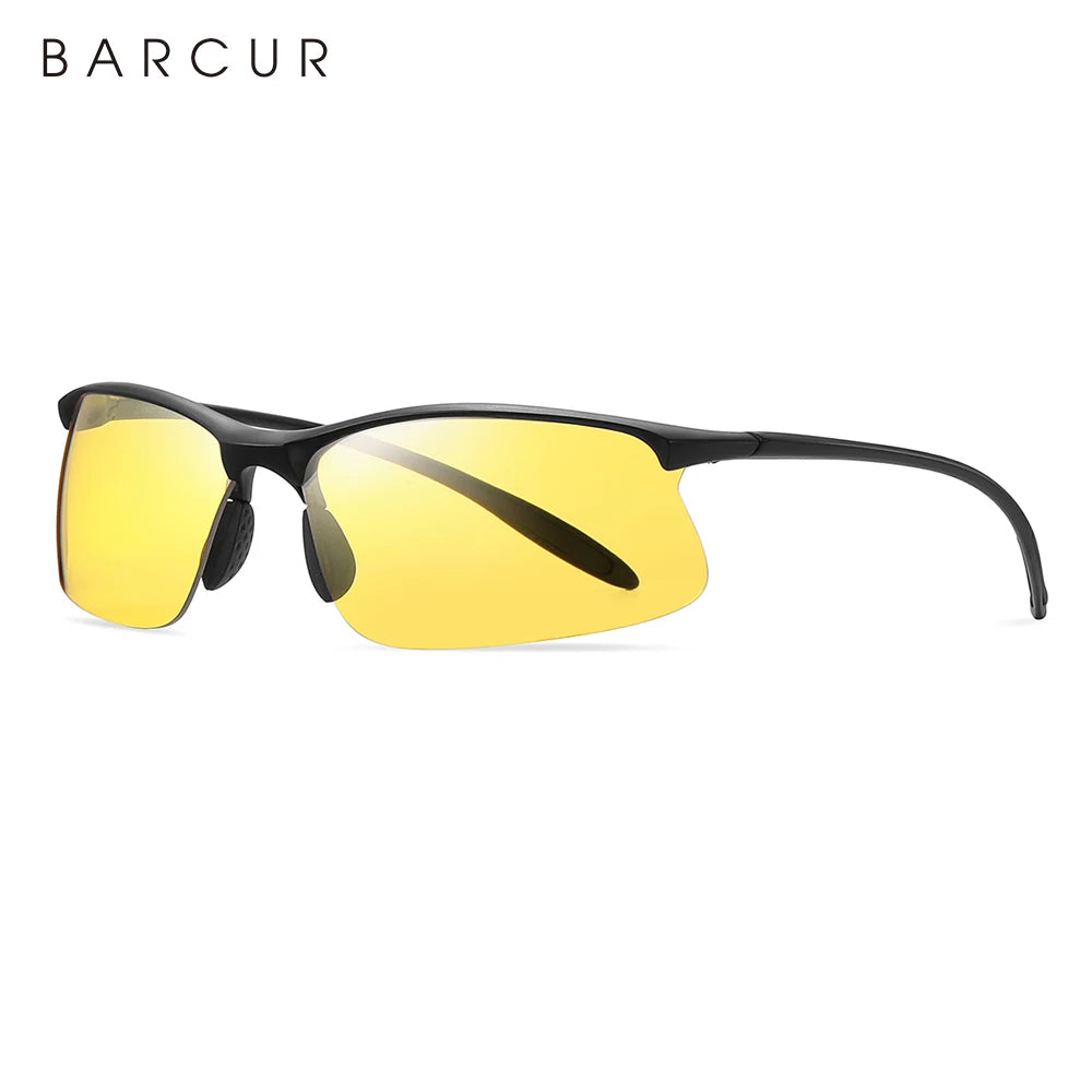 BARCUR Sports P-Cycling Sunglasses Male Polarized Sun Glasses for Men Women Utra Light Travel Fishing Eyewear Accessory Oculos