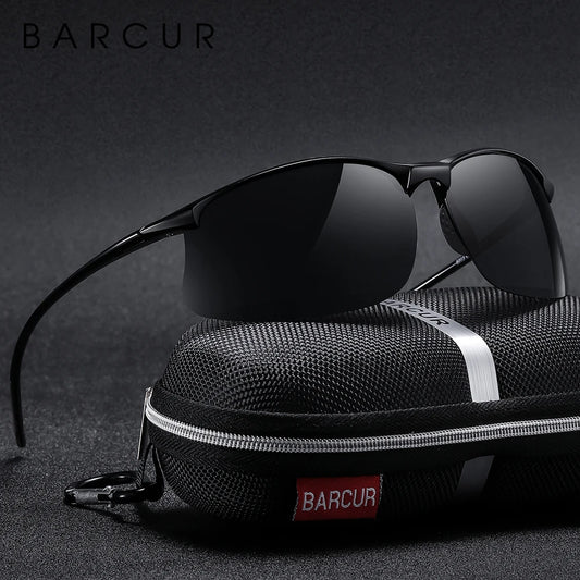 BARCUR Sports P-Cycling Sunglasses Male Polarized Sun Glasses for Men Women Utra Light Travel Fishing Eyewear Accessory Oculos