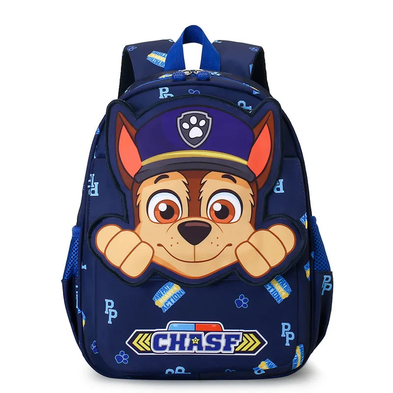 Paw Patrol dog Anime Figure Toy Children Patrulla Canina Backpack Skye Chase Boys Girls Puppy Patrol Doll Birthday Gift