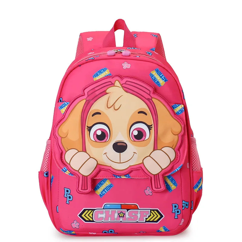 Paw Patrol dog Anime Figure Toy Children Patrulla Canina Backpack Skye Chase Boys Girls Puppy Patrol Doll Birthday Gift