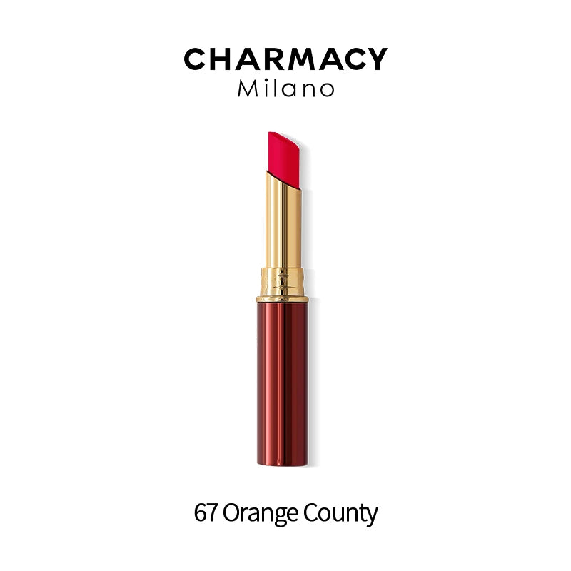 CHARMACY New Colors Waterproof Velvet Lipstick Easy To Wear Water-resistant Lip Stick Long-Lasting Matte Lip Makeup Cosmetic