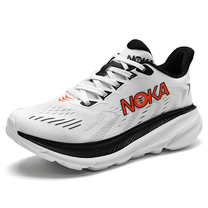 GrabliWorld Carbon Running Shoes – Shock Absorption Lightweight Trainers for Men & Women