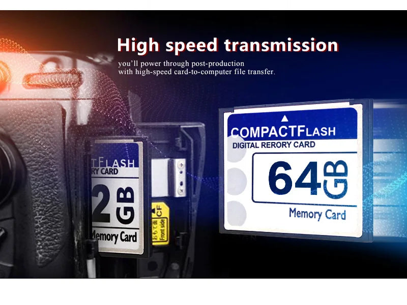 Real Capacity Memory Card 256MB 512MB 1GB 2GB 4GB 8GB 16GB 32GB 64GB CF Card 128GB Compact Flash Card Free Shipping