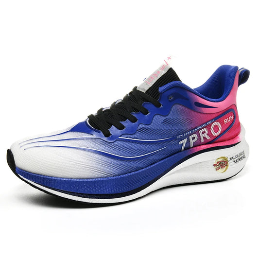 2024 New Comfortable New Carbon Plate Breathable Casual Fashionable  Men's Lightweight Fly-knitting Sports Running Shoes