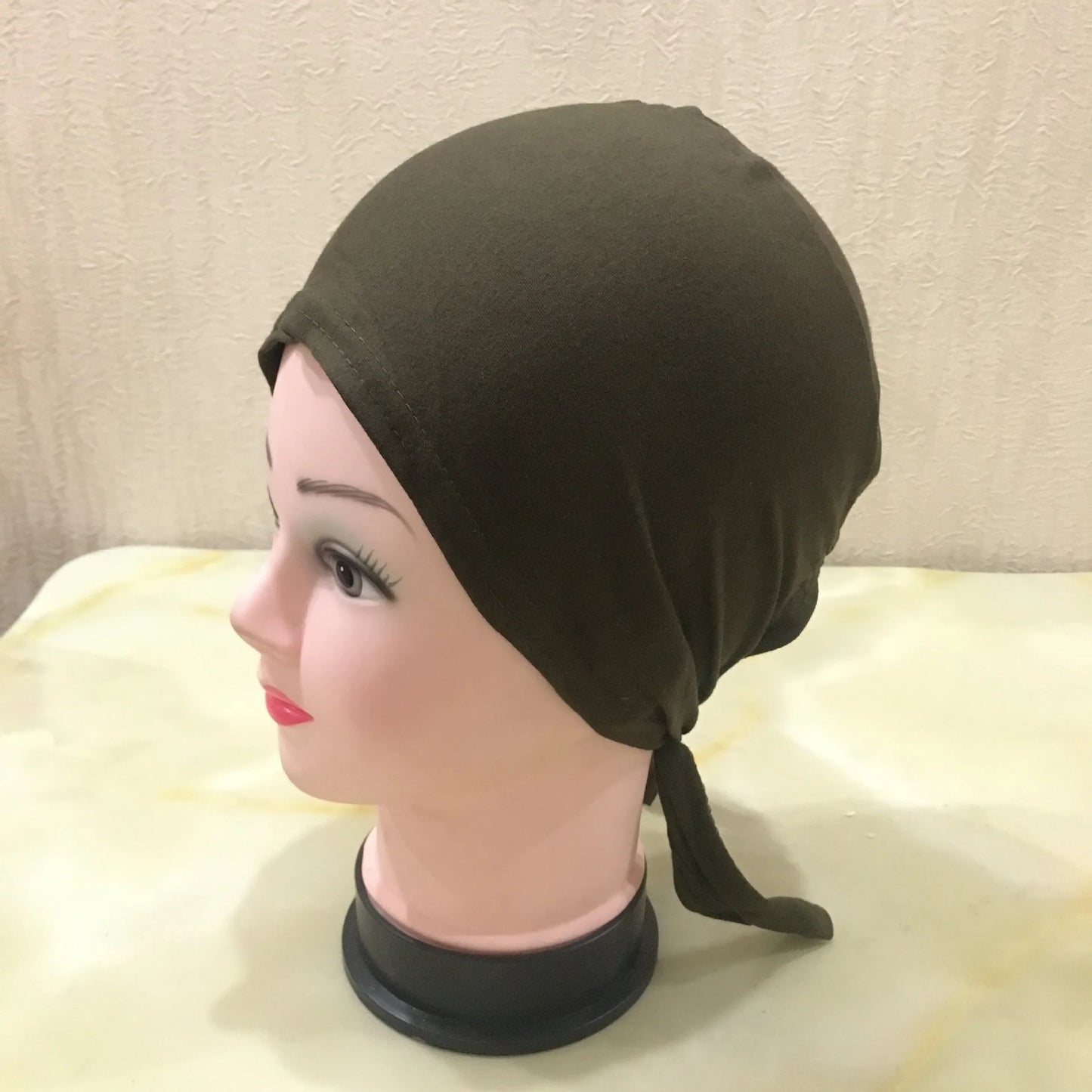 Soft Inner Muslim Women Hijab Cap Islamic Head Wear Hat Underscarf Cotton Hats Bonnet Turkish Scarves Arab Headdress India Caps