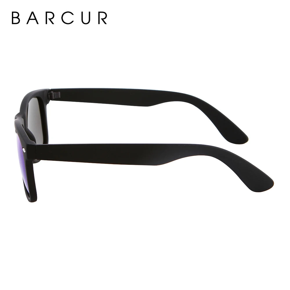 BARCUR Men Sunglasses Vintage Fashion Classic Brand Glasses Retro Glasses  Women Sunglasses Unisex UV400 l