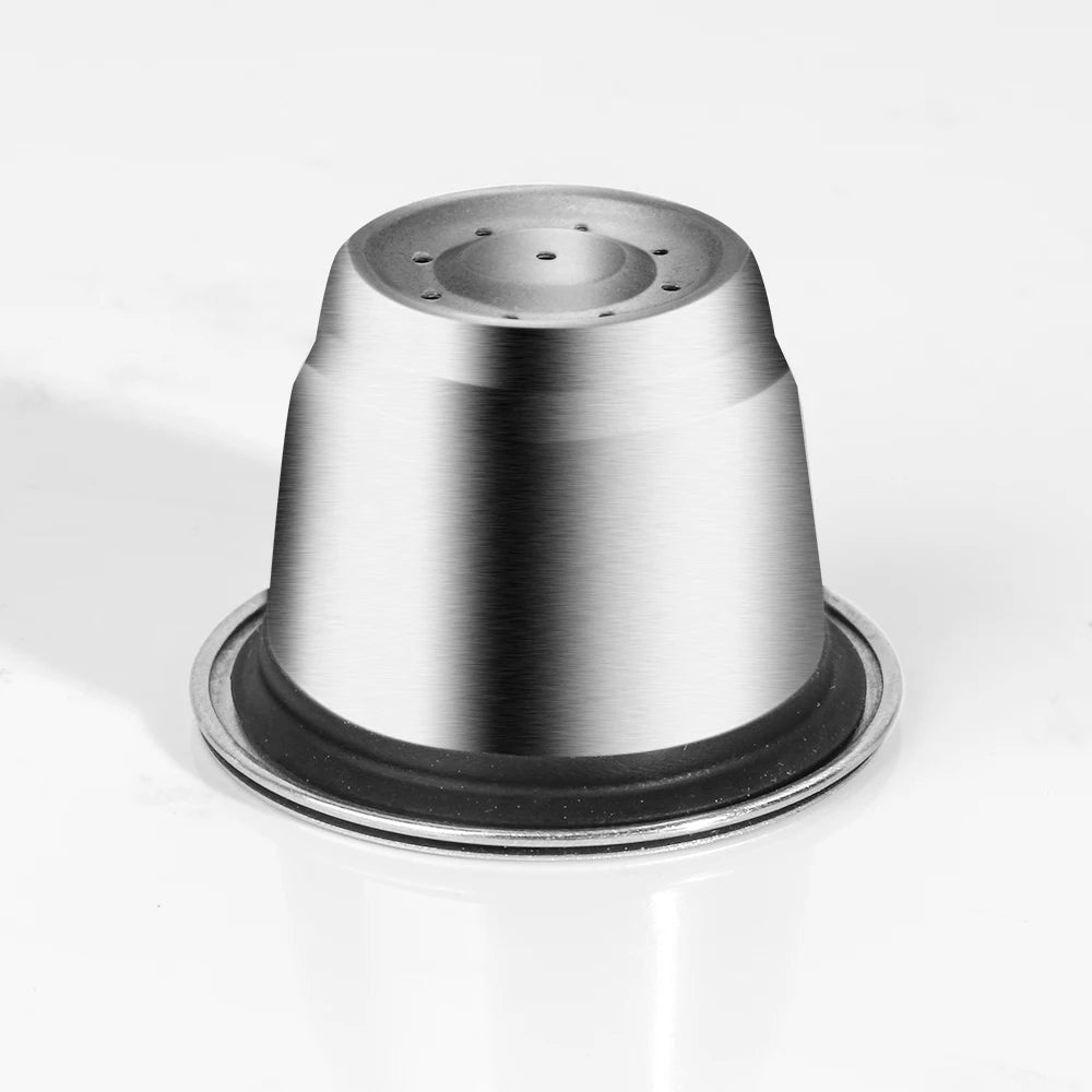 Coffee Capsule For Nespresso Reusable Stainless Steel Refillable Filters Espresso Pod Fit Inissia Pixie Essenza Mini CoffeeMaker