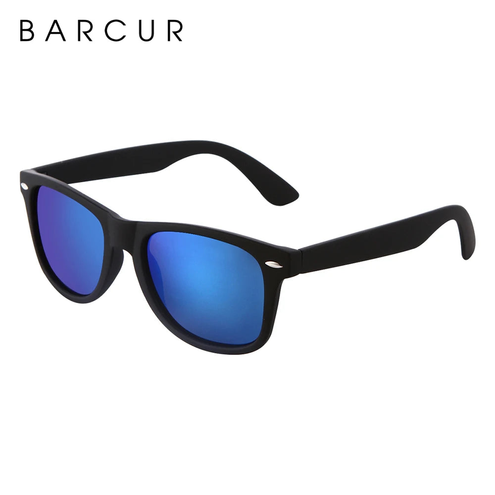 BARCUR Men Sunglasses Vintage Fashion Classic Brand Glasses Retro Glasses  Women Sunglasses Unisex UV400 l