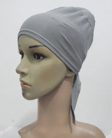 Soft Inner Muslim Women Hijab Cap Islamic Head Wear Hat Underscarf Cotton Hats Bonnet Turkish Scarves Arab Headdress India Caps