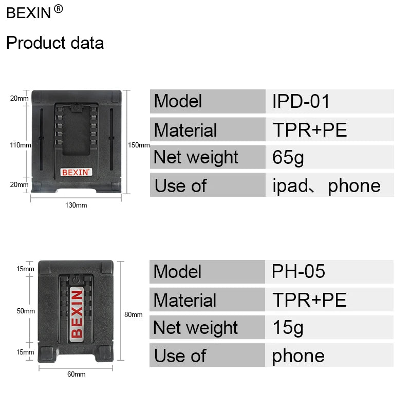 BEXIN uninversal desktop portable support foldable adjustment angle phone stand for mobile phone tablet