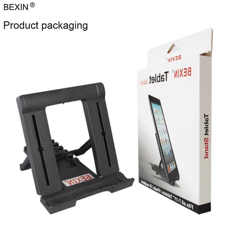 BEXIN uninversal desktop portable support foldable adjustment angle phone stand for mobile phone tablet