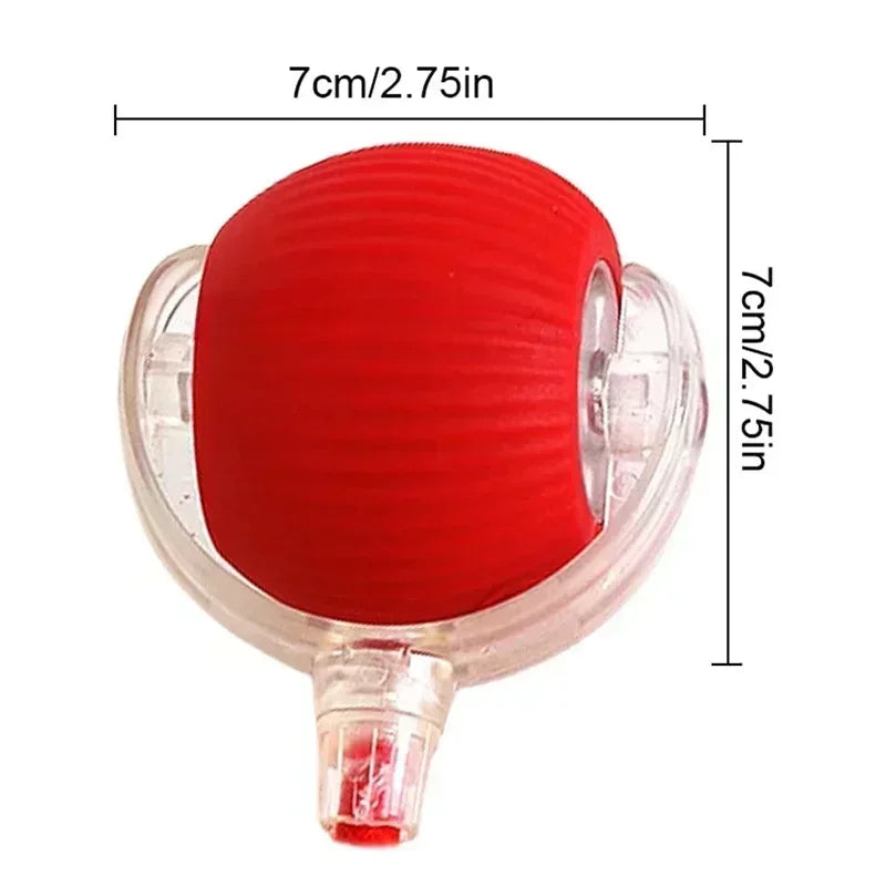 Interactive Dog Toys Rechargeable Pet Interactive Toys Electric Cats Ball  Automatic Rolling Fake Tail Ball Dog  Cats Toy