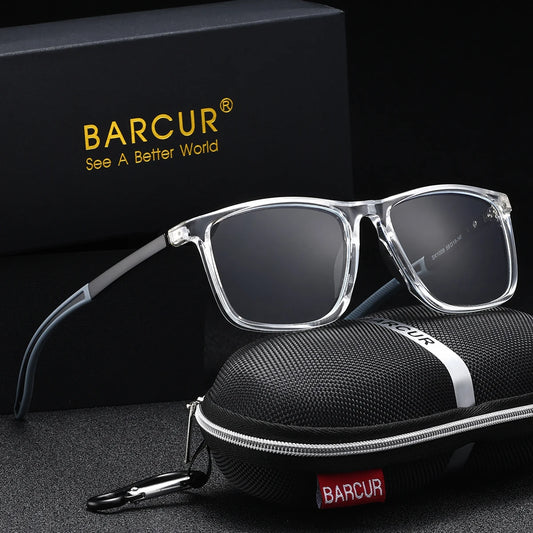 BARCUR Sports Reading Glasses For Women Fashion PC Transparent glasses Multiple Degrees Anti-Blue Light Glasses Men