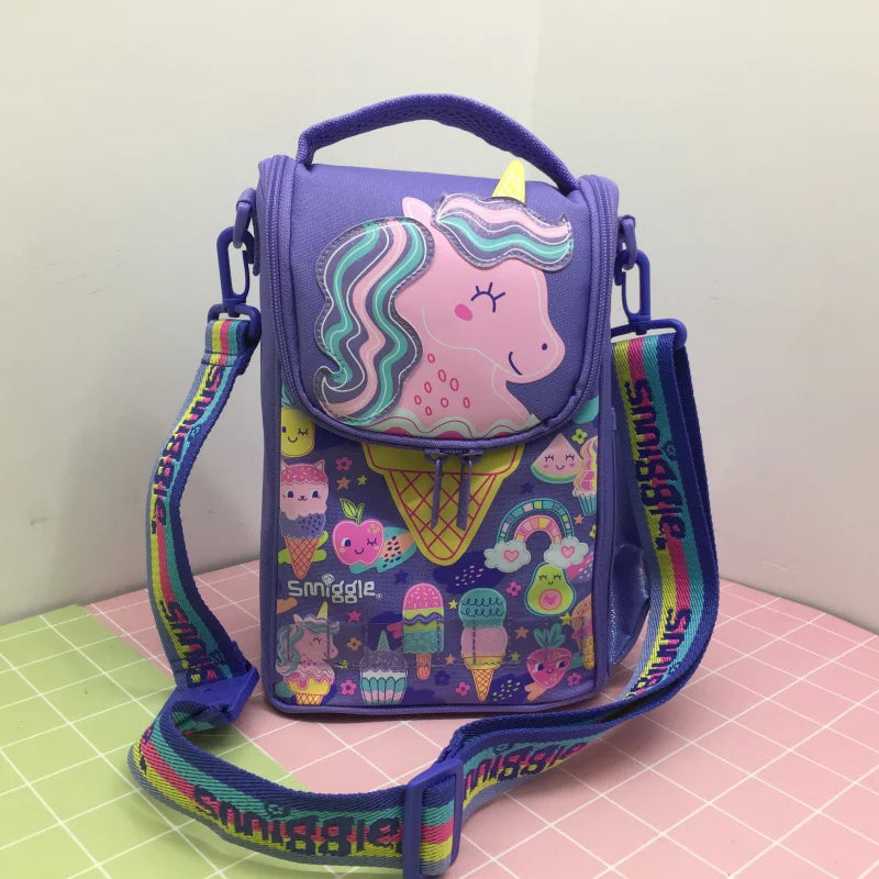 Genuine Australia Smiggle Backpack Cartoon Series Stationery Schoolbag Lunch Bag Anime Backpack Student Gift Separate Purchases
