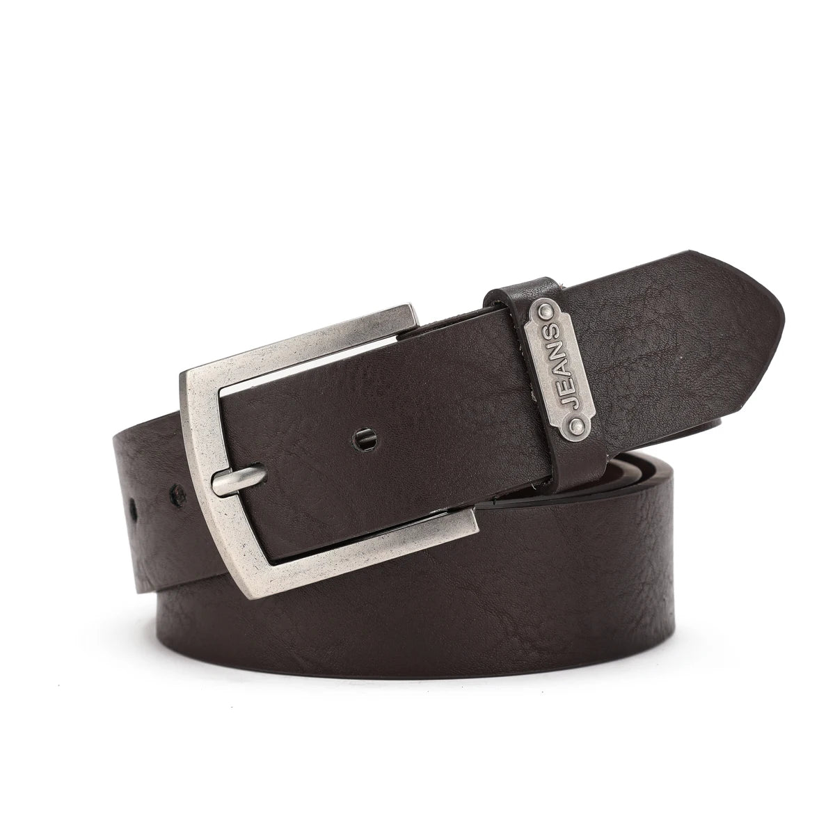 A casual, individual and retro belt, a Western-style clothing accessory, metal buckle, PU belt, suitable for both men and women