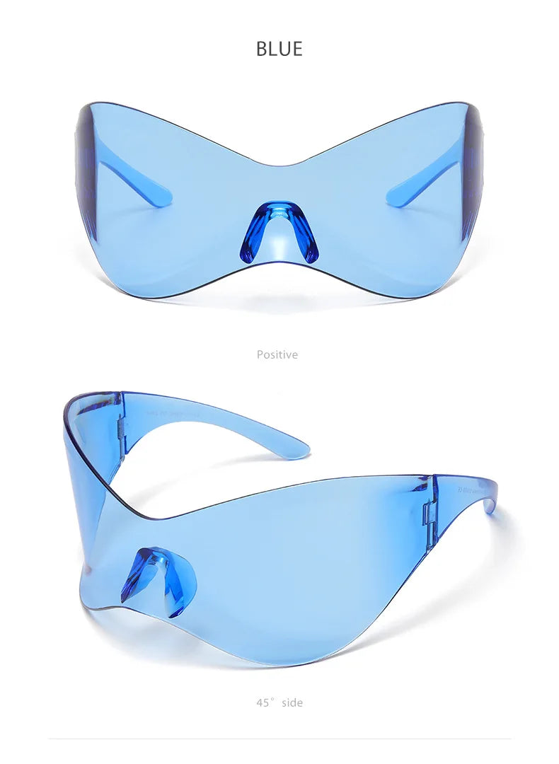 Fashion Hot Sunglasses Bike Cycling Glasses Sports for Men Road Bicycle UV400 Goggles Travel Glasses Outdoor Trendy Cool Glasses