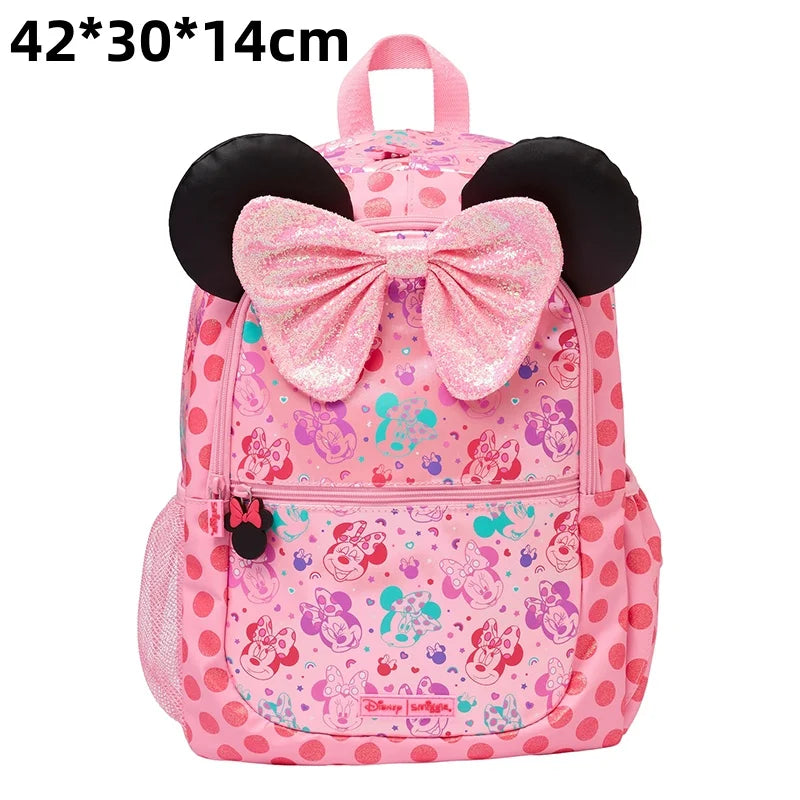 Genuine Australia Smiggle Disney Minnie Children Student School Bag Wallet Lunch Bag Backpack Water Cup Girl Student Gift