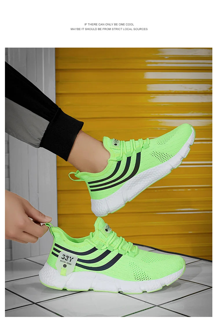 New Men's Sneakers Thick Sole Comfortable Casual Shoes Men Breathable Running Shoes Summer Man Tennis Shoes Large Size Men Shoe