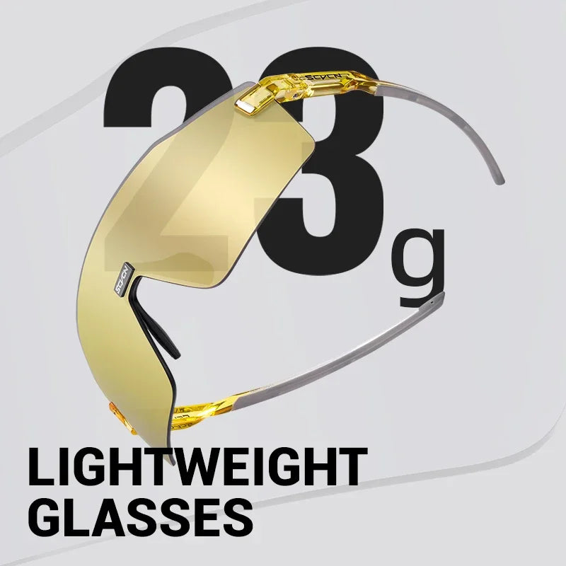 SCVCN New Outdoor Cycling Sunglasses MTB Glasses Bike Cycling UV400 Eyewear Men Women Bicycle Mountain Sports Running Eyewear