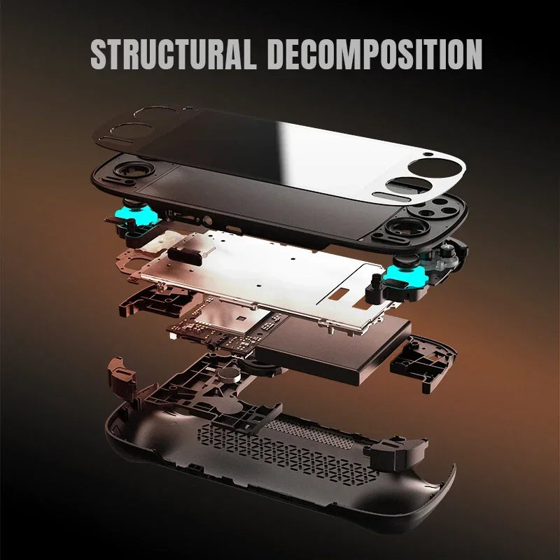 Retroid Pocket 5 Retro Handheld: SD865, 512G, Android 13 | 5.5" OLED, PSP Games, Portable Game Console Best Gift For Kids