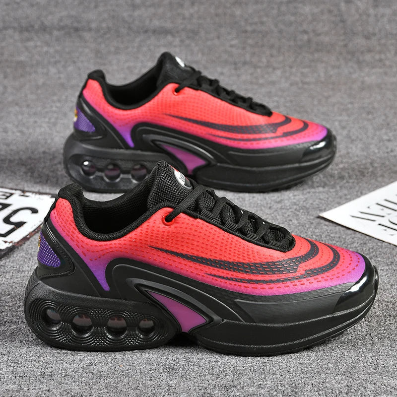 Summer Men's Running Shoes New Professional Carbon Plate Sports Training Shoes Outdoor Non-slip Shock-absorbing Tennis Shoes