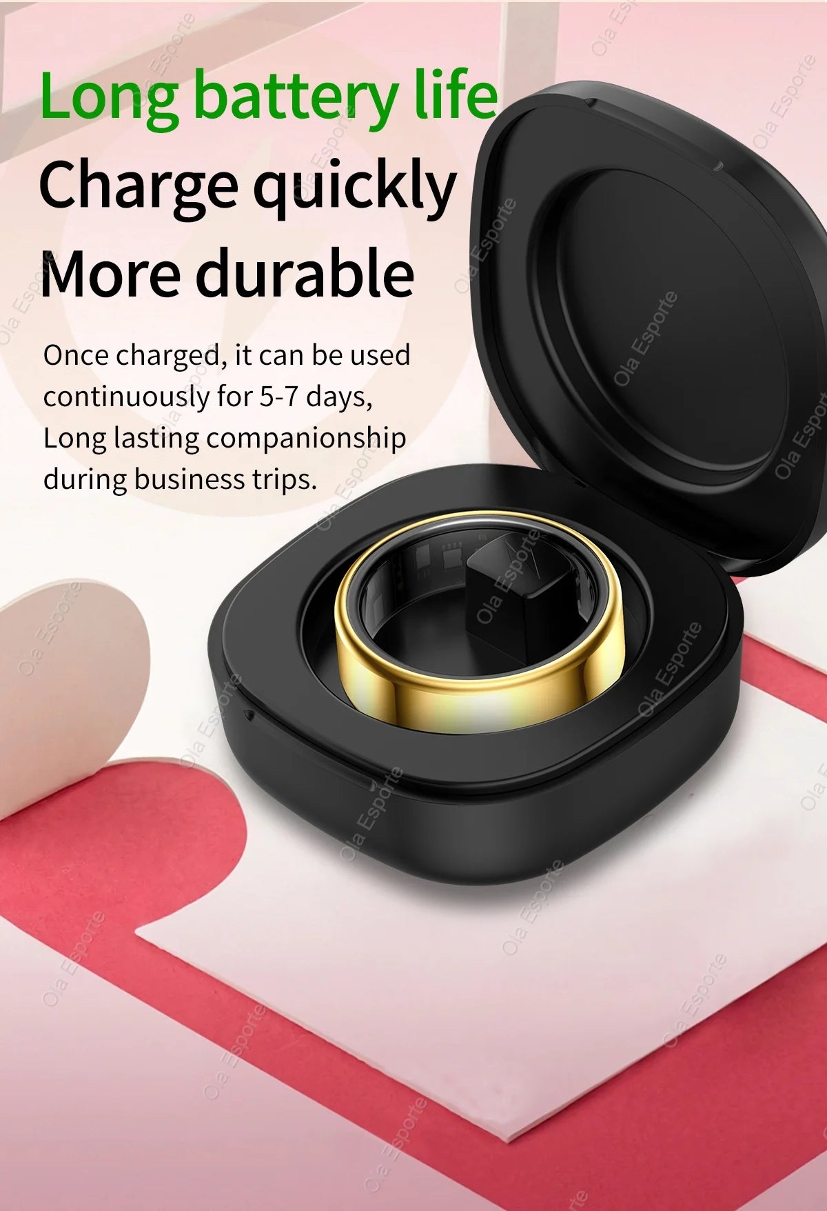 2025 جديد لـ Xiaomi Smart Ring للرجال والنساء، معدل ضربات القلب ورصد الأكسجين في الدم Smartring IP68 و 5ATM مقاوم للماء، وضع متعدد الرياضات