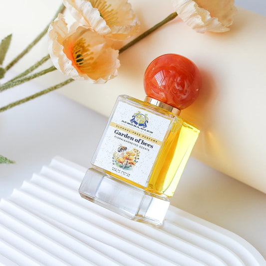 Perfume Golden Nectar Eau de Parfum Luxurious Floral Fragrance for Women with Vanilla Amber Musk Perfume Suede Orchid Sensual