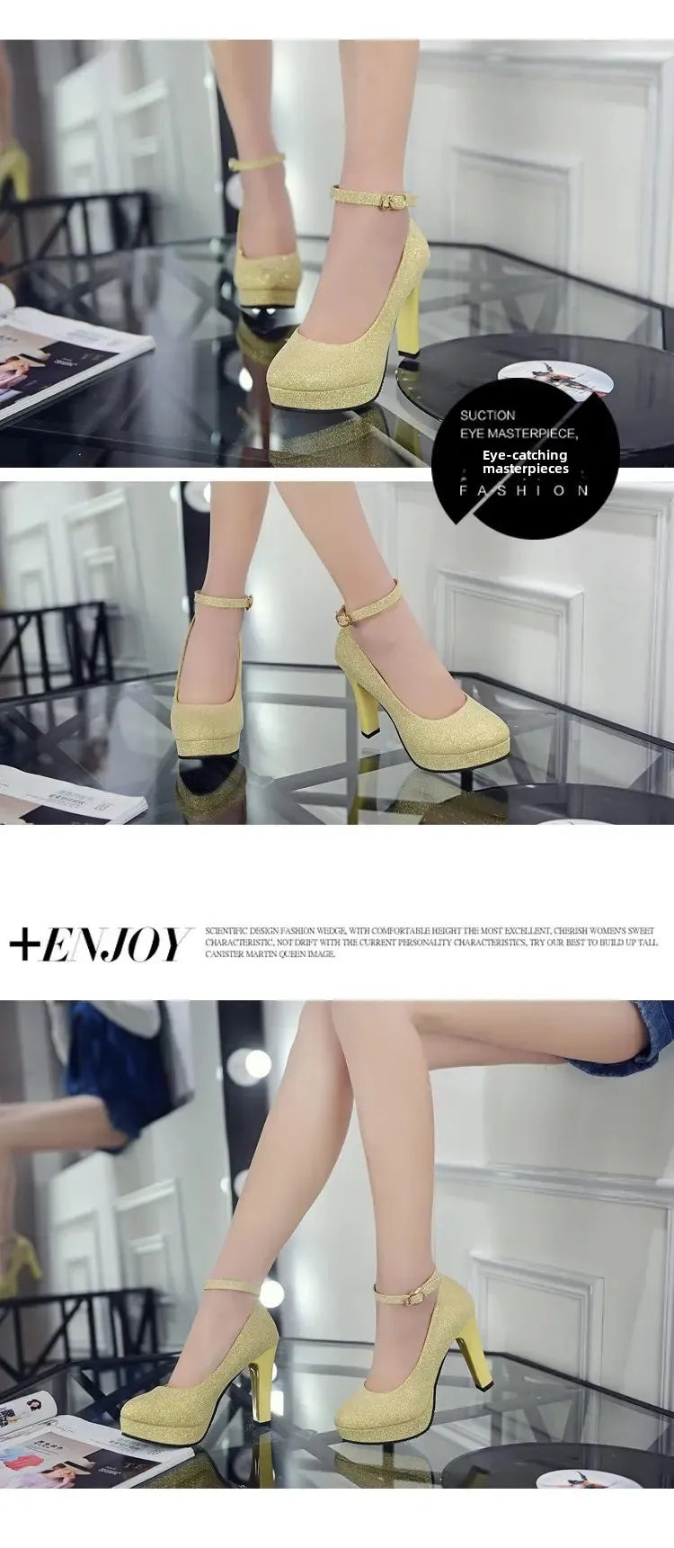 Korean Style Round Toe Flat Heel Women's Shoes Plus Size Single Shoe Quick Selling On Tebay Amazon Foreign Trade Women's Footwea