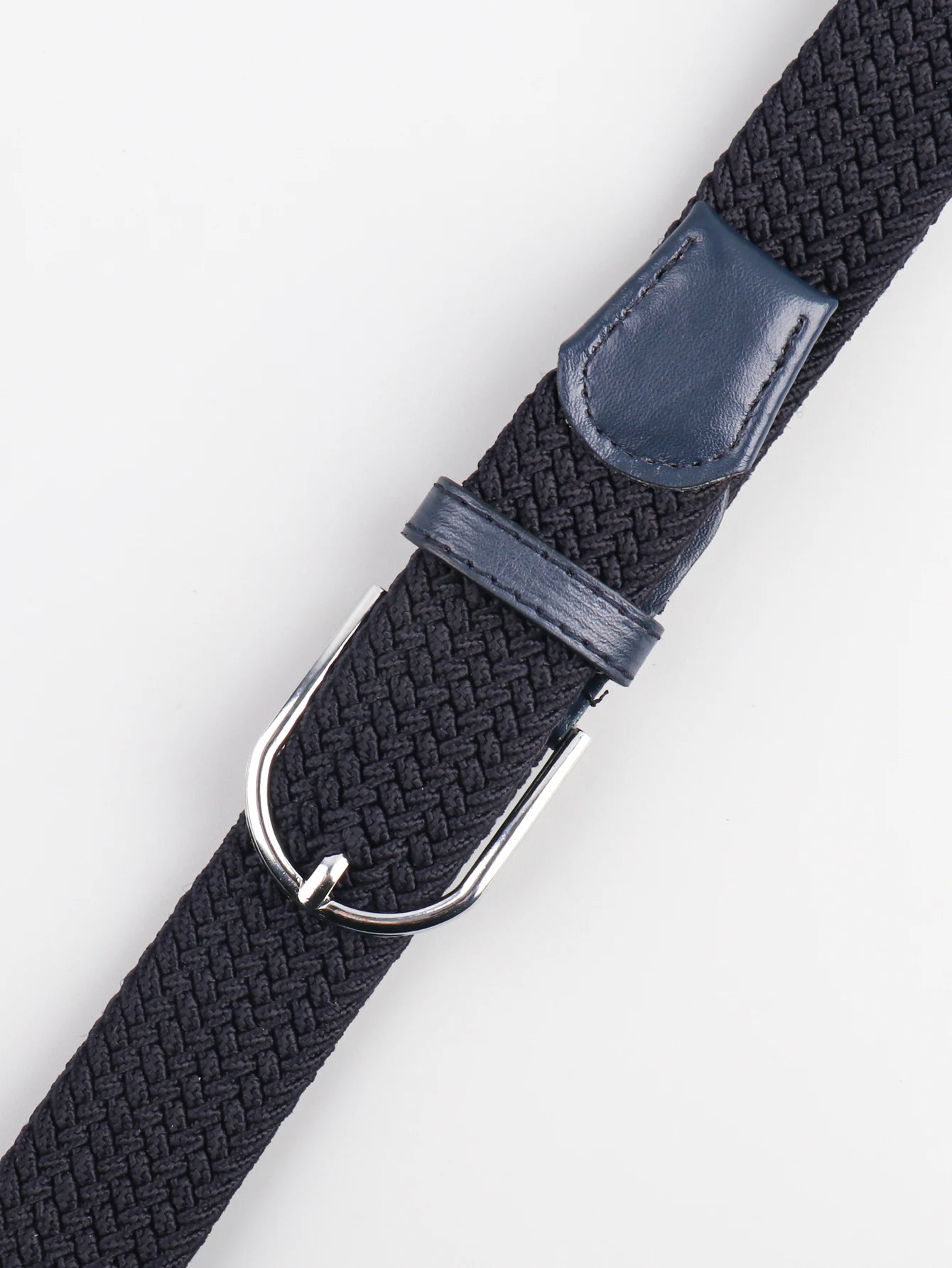Stretch Canvas Leather Belts for Men Female Casual Knitted Woven Military Tactical Strap Male Elastic Belt for Pants Jeans