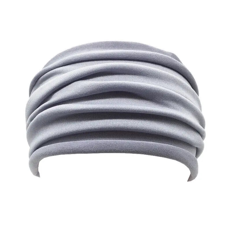 Casual Headwraps for Women Soft Wide Elastic Headband Running Yoga Turban Hair Accessories for Girls Fashion