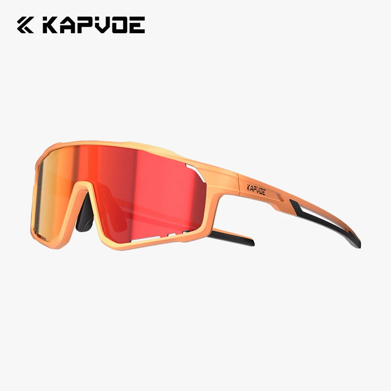KAPVOE New Bicycle Outdoor Cycling Glasses Outdoor Sports Sunglasses Children Bike Eyewear  MTB Bicycle UV400 Hiking Goggles