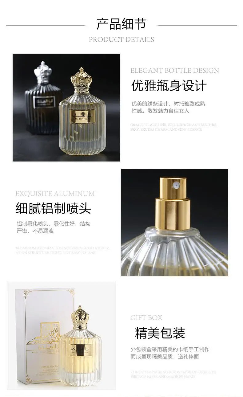 Original Arabia Men Perfume Lata Fragrance Kamla Middle East Dubai Unisex Perfume 100ml Pheromone Long Lasting Exotic Fragrance