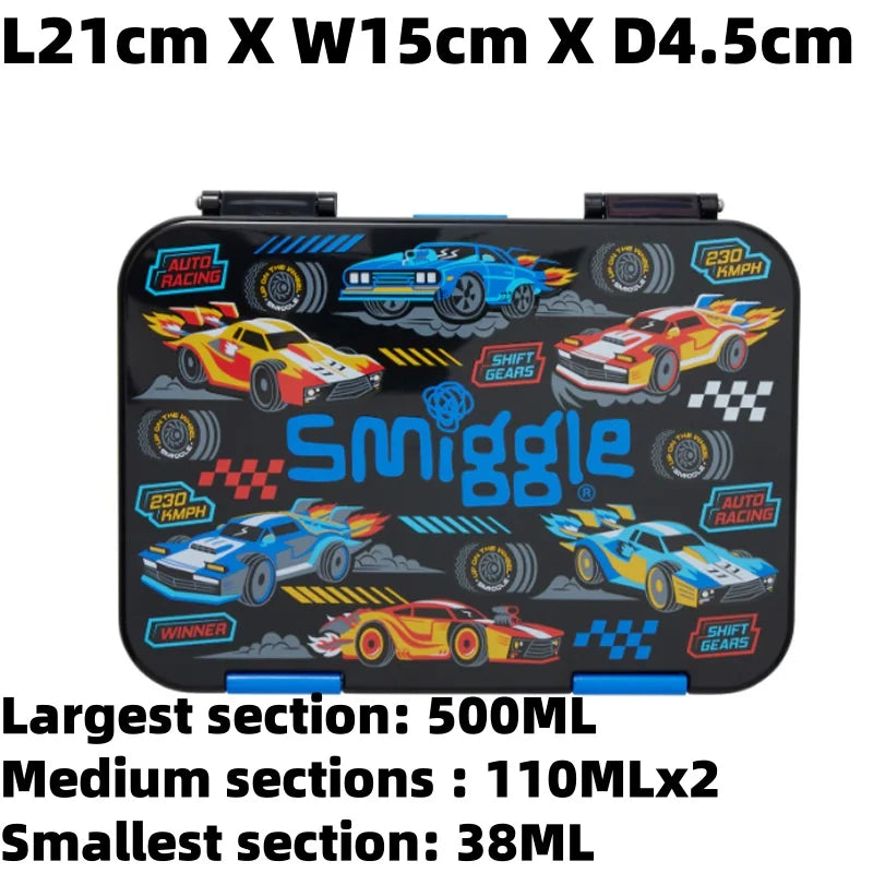 Genuine Australia Smiggle Backpack School Bag Race Car Cartoon Series Anime Backpack Student Gift Separate Purchases
