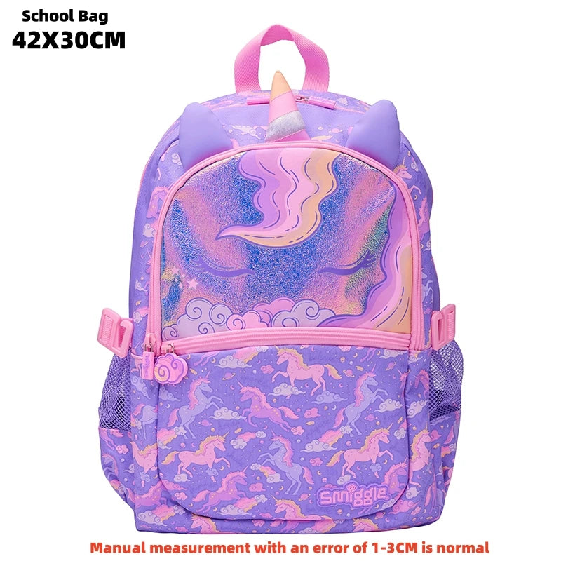 Genuine Australia Smiggle Backpack Cartoon Series Children School Bag Anime Backpack Student Gift Separate Purchases
