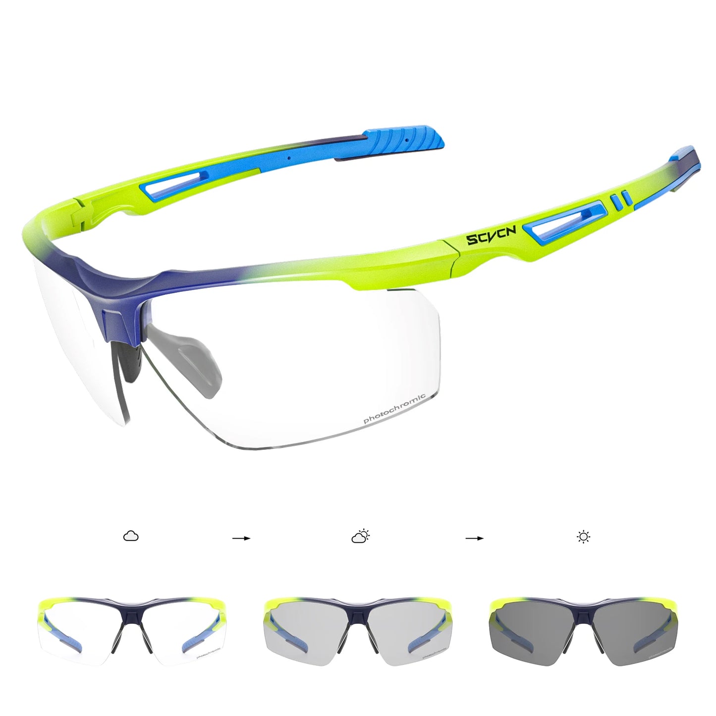 SCVCN Polarized Cycling Glasses Fishing Sunglasses UV400 Protection Bicycle Sports MTB Road Bike Eyewear Men Women Cycle Goggles