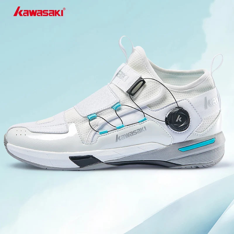 Kawasaki Shock-absorbing Women Sneakers Unisex Mens Tennis Professional Torsion and Wear Resistance Men's Sports Tennis 2023