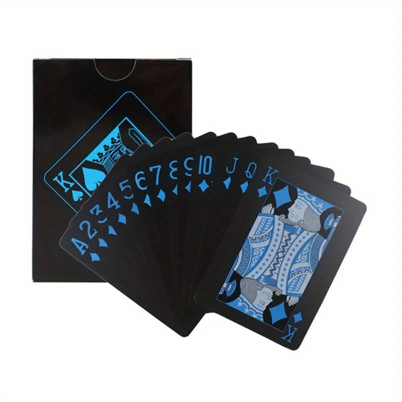 Waterproof PVC Illusionist Poker Cards - Durable & Aesthetically Enhanced Design - Perfect for Game Nights, Parties & Family Fun